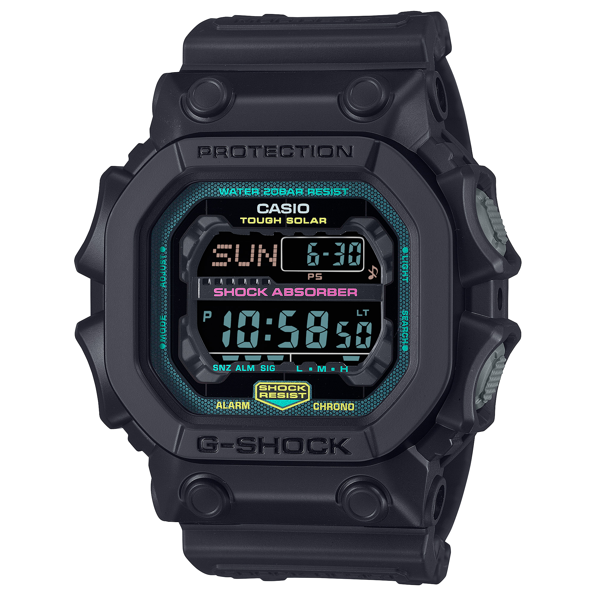G-Shock GX-56 Series Digital Black Resin Band Watch GX56MF-1D