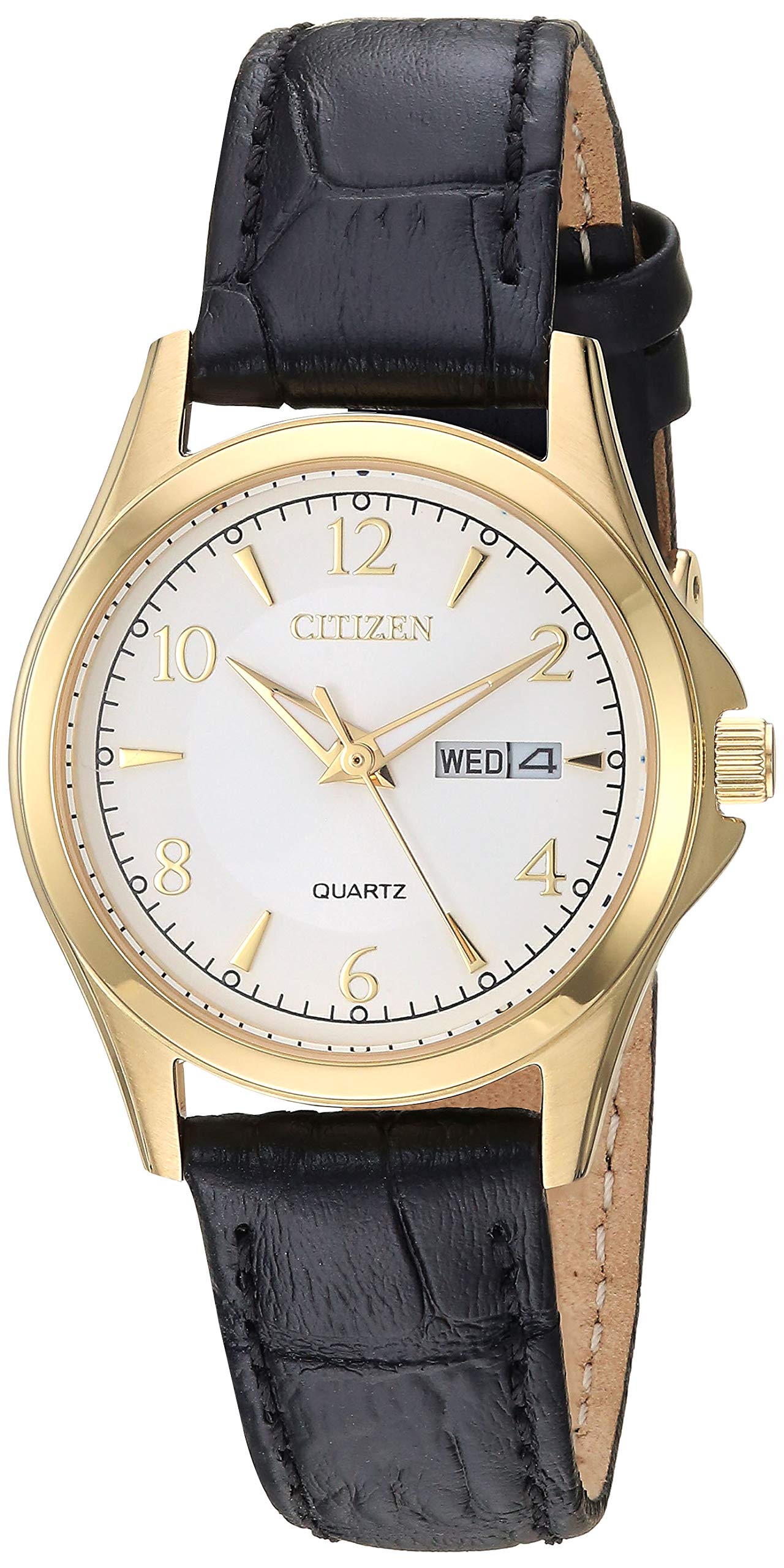 CITIZEN Lady\'s Wristwatch EQ0593-26A Quartz Watch w/Black Leather Ba (SPG060922) REVIEW (2026): Citizen Women main image 2